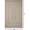 image:imageLoloi Dawn Collection IndoorOutdoor DAW02 Tan 78 x 10 Area RugNatural