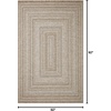 image:imageLoloi Dawn Collection IndoorOutdoor DAW02 Tan 78 x 10 Area RugNatural