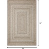 image:imageLoloi Dawn Collection IndoorOutdoor DAW02 Tan 78 x 10 Area RugNatural