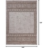 image:imageLoloi Easton Collection ESN05 WheatIvory 23 x 39 Accent RugCoffee  Dove