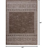 image:imageLoloi Easton Collection ESN05 WheatIvory 23 x 39 Accent RugCoffee  Dove