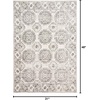 image:imageLoloi Joaquin Collection JOA02 DoveGrey Traditional Runner Rug 27 x 80Ivory