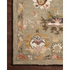 image:imageLoloi Padma 50 x 50 Round Area Rug in GreyMulti  Vintage Inspired Area Rug Abstract Rug with Thick Pile Neutral Wool Area Rug for Living Room Dining Area Bedroom Home OfficeAsh  Multi