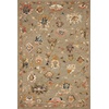 image:imageLoloi Padma 50 x 50 Round Area Rug in GreyMulti  Vintage Inspired Area Rug Abstract Rug with Thick Pile Neutral Wool Area Rug for Living Room Dining Area Bedroom Home OfficeGrey  Multi