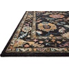 image:imageLoloi Padma Collection PMA02 GreyMulti 23 x 39 Accent RugBlack  Multi