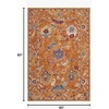 image:imageLoloi Padma Collection PMA02 GreyMulti 23 x 39 Accent RugOrange  Multi