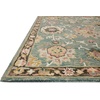 image:imageLoloi Padma Collection PMA02 GreyMulti 23 x 39 Accent RugTeal  Multi
