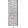 image:imageLoloi Pandora Collection PAN06 IvoryBlue Traditional Area Rug 710 x 10Blue
