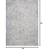 image:imageLoloi Pandora Collection PAN06 IvoryBlue Traditional Area Rug 710 x 10Blue