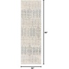 image:imageLoloi Pandora Collection PAN06 IvoryBlue Traditional Area Rug 710 x 10Ivory  Mist