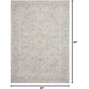image:imageLoloi Pandora Collection PAN06 IvoryBlue Traditional Area Rug 710 x 10Multi Color