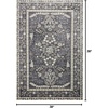 image:imageLoloi Rifle Paper Co Fiore NavyRust 27 x 80 Runner RugCharcoal  White