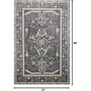 image:imageLoloi Rifle Paper Co Fiore NavyRust 27 x 80 Runner RugCharcoal  White