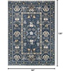 image:imageLoloi Rifle Paper Co Kismet Navy 20 x 34 Accent RugNavy