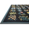 image:imageLoloi Rifle Paper Co Perennial Collection Strawberry Fields PRN02 Mint 710 x 112 IndoorOutdoor Area RugBlack