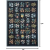 image:imageLoloi Rifle Paper Co Perennial Collection Strawberry Fields PRN02 Mint 710 x 112 IndoorOutdoor Area RugBlack