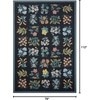 image:imageLoloi Rifle Paper Co Perennial Collection Strawberry Fields PRN02 Mint 710 x 112 IndoorOutdoor Area RugBlack