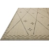 image:imageLoloi Saylor Collection SAY03 EarthNatural 23 x 39 IndoorOutdoor Accent RugIvory  Pebble