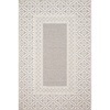 image:imageLoloi Cole Collection COL05 GreyIvory IndoorOutdoor Accent Rug 21 x 34