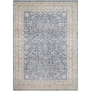 image:imageLoloi Pandora Collection PAN06 IvoryBlue Traditional Area Rug 710 x 10Dark Blue  Ivory