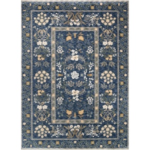 image:imageLoloi Rifle Paper Co Kismet Navy 28 x 1010 Runner Rug28 x 1010 Rectangular