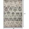 image:imageLoloi Fabian Collection FAB04 GreyCharcoal 67 x 92 Area RugCharcoal  Cream