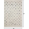 image:imageLoloi Hagen Collection HAG04 WhiteNavy 710 x 1010 Area RugWhite  Navy