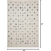 image:imageLoloi Hagen Collection HAG04 WhiteNavy 710 x 1010 Area RugWhite  Navy