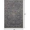 image:imageLoloi Sorrento Collection SOR03 MochaMulti 710 x 102 Area RugMidnight  Natural