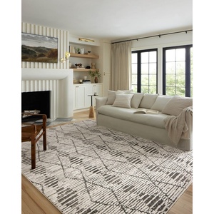 image:imageLoloi Kamala Collection KAM03 NaturalMist 67 x 96 Area RugCharcoal  Dove