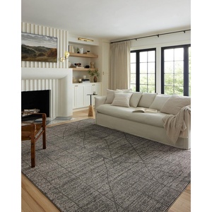 image:imageLoloi Kamala Collection KAM03 NaturalMist 67 x 96 Area RugCharcoal  Ivory