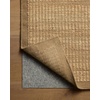 image:imageLoloi Amber Lewis Lilah Collection LIH01 NaturalOlive 50 x 76 Area Rug Jute Wool Cotton Neutral Living Bedroom Dining RugNatural  Bark