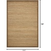 image:imageLoloi Amber Lewis Lilah Collection LIH01 NaturalOlive 50 x 76 Area Rug Jute Wool Cotton Neutral Living Bedroom Dining RugNatural  Bark