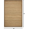 image:imageLoloi Amber Lewis Lilah Collection LIH01 NaturalOlive 50 x 76 Area Rug Jute Wool Cotton Neutral Living Bedroom Dining RugNatural  Bark
