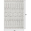 image:imageLoloi Bliss Shag Collection BLS01 GreyWhite 311 x 6 Runner RugGrey  Ivory