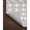 image:imageLoloi Bliss Shag Collection BLS01 GreyWhite 311 x 6 Runner RugGrey  Ivory
