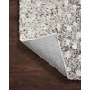image:imageLoloi Bliss Shag Collection BLS01 GreyWhite 311 x 6 Runner RugGrey  White