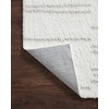 image:imageLoloi Bliss Shag Collection BLS01 GreyWhite 311 x 6 Runner RugWhite  Grey