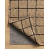 image:imageLoloi Chris Loves Julia Fletcher Collection FLE01 NaturalBrown 50 x 76 37 Pile Height Area RugNatural  Black