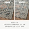 image:imageLoloi Magnolia Home by Joanna Gaines Millie Collection MIE03 CharcoalDove 710 x 10 25 Pile Height Area RugBlue  Multi