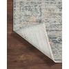 image:imageLoloi Magnolia Home by Joanna Gaines Millie Collection MIE03 CharcoalDove 710 x 10 25 Pile Height Area RugBlue  Multi