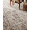 image:imageLoloi Magnolia Home by Joanna Gaines Millie Collection MIE03 CharcoalDove 710 x 10 25 Pile Height Area RugSilver  Dove