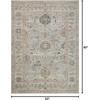 image:imageLoloi Magnolia Home by Joanna Gaines Millie Collection MIE03 CharcoalDove 710 x 10 25 Pile Height Area RugSky  Gold