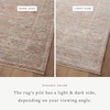 image:imageLoloi Magnolia Home by Joanna Gaines Millie Collection MIE03 CharcoalDove 710 x 10 25 Pile Height Area RugSunset  Multi