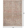 image:imageLoloi Magnolia Home by Joanna Gaines Millie Collection MIE03 CharcoalDove 710 x 10 25 Pile Height Area RugSunset  Multi