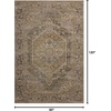 image:imageLoloi Magnolia Home by Joanna Gaines Mona Collection MOA02 OatmealMulti 100 x 140 Area RugBark  Sunrise