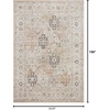 image:imageLoloi Monroe Collection MON02 BeigeMulti 710 x 10 Area RugBeige  Multi