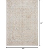 image:imageLoloi Monroe Collection MON02 BeigeMulti 710 x 10 Area RugSand  Sunrise