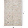 image:imageLoloi Monroe Collection MON02 BeigeMulti 710 x 10 Area RugSand  Sunrise