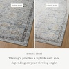 image:imageLoloi Monroe Collection MON02 BeigeMulti 710 x 10 Area RugSky  Gold